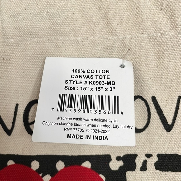 Nurses Canvas Tote Bag - Picture 4 of 5